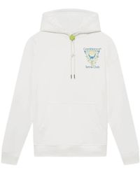 CASABLANCA - Tennis Club Icon Hoodie - Lyst