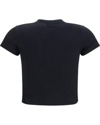 Gucci - Cotton Jersey T-Shirt With Devoré Detail - Lyst