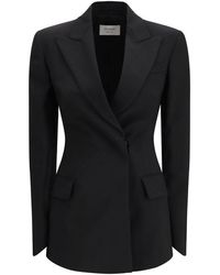 Max Mara - Black Wool Blazer - Lyst