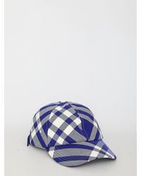 Burberry - Tartan Baseball Cap - Lyst
