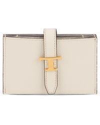 Tod's - Leather Wallet Calfskin & Purses - Lyst