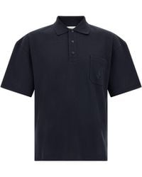 Saint Laurent - 'Cassandre' Polo Shirt - Lyst