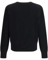 Ami Paris - Pull Col Rond Ami De Coeur - Lyst