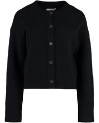 Vince - Wool And Cashmere Cardigan - Lyst
