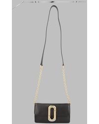 Marc Jacobs - Scene Leather Chain Wallet & Purses - Lyst