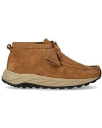 Clarks - Wallabee Lace-Up Ankle Boots - Lyst