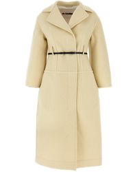Jil Sander - Virgin Wool Felt Coat - Lyst