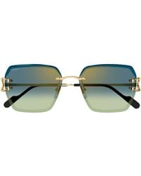 Cartier - Ct0466S Décor C Classique Sunglasses - Lyst