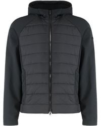 Paul & Shark - Technical Hooded Waterproof Jacket Shell: Polyester Raincoats - Lyst