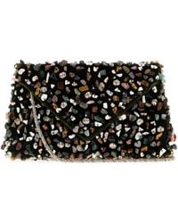Dries Van Noten - Embellished Velvet Clutch - Lyst