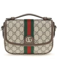 Gucci - Handbag Small Ophidia Gg Canvas Fabric Handbags - Lyst