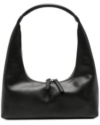 Marge Sherwood - Logo-Detail Leather Shoulder Bag - Lyst