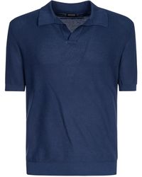 ZEGNA - Short-Sleeved Classic Polo Shirt - Lyst