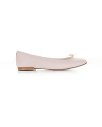 Repetto - Light Leather Ballet Flat - Lyst