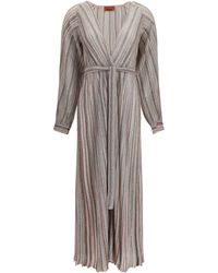 Missoni - Long Sequin Cardigan Dress - Lyst