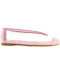 Moschino - Solid Flats - Lyst