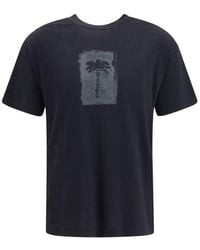 Palm Angels - Black Cotton T - Lyst