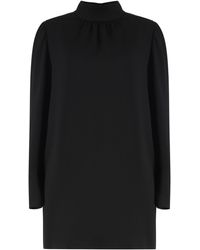 Max Mara - Embassy Crepe Dress Triacetate - Lyst