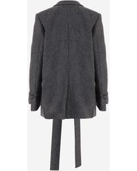 Sa Su Phi - Belted Wool Jacket - Lyst