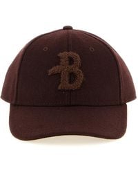 Ballantyne - Monogram Bouclé Patch Baseball Cap - Lyst