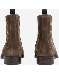 Gucci - Ankle Boots Suede - Lyst