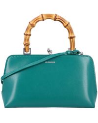 Jil Sander - Goji Logo Stamp Mini Crossbody Bag - Lyst