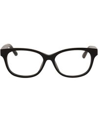 Jimmy Choo - Eyeglasses Rectangle Full Rim, Frame And Clear Demo Lenses Lens Jc198-F080700 - Lyst