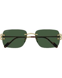 Cartier - Ct0330S 002 Sunglasses - Lyst