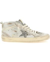 Golden Goose - Leather High Top Sneakers - Lyst