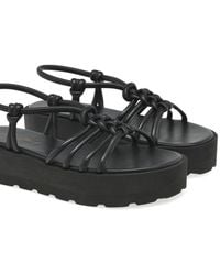 Gianvito Rossi - Hebe Leather Sandals - Lyst