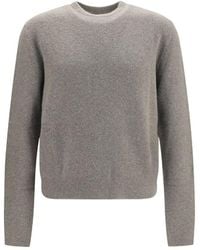 Rick Owens - Gray Cashmere Sweater - Lyst
