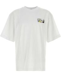 Off-White c/o Virgil Abloh - Crew Neck T-Shirt - Lyst