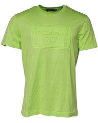 Dolce & Gabbana - Logo Graphic Tshirt - Lyst