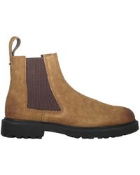 DIESEL - Elegant And Comfortable Light Leather Ankle Boots - Lyst