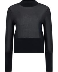 FRAME - Sweater Lightweight Knit Cotton - Lyst