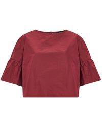 Weekend by Maxmara - Cropped Blouse Wkdbreak - Lyst