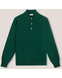 Doppiaa - Aaric Wool Polo Shirt - Lyst