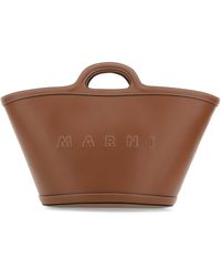 Marni - Leather Small Tropicalia Handbag - Lyst