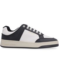 Saint Laurent - Sl/61 Leather Low-top Sneakers - Lyst