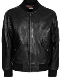 Just Cavalli - Leather Jacket - Lyst