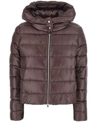 Herno - Down Jacket Short Puffer - Lyst