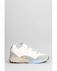 OAMC - Trail Runner Sneakers In White Suede - Lyst