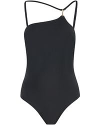 Tory Burch - One-Shoulder Swimsuit - Lyst