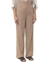 Brunello Cucinelli - Pants With Darts - Lyst