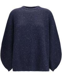 Fabiana Filippi - Bouclé Yarn Sweater With Lurex - Lyst