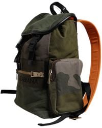 Dolce & Gabbana - Military Backpack In Canvas - Lyst