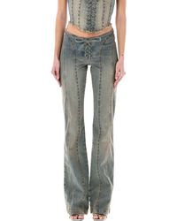 MISBHV - Lara Laced Studded Jeans - Lyst