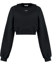 Off-White c/o Virgil Abloh - Cotton Sweatshirt - Lyst