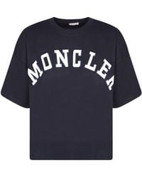 Moncler - Logo Roundneck T-Shirt - Lyst