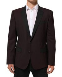 Dolce & Gabbana - Wool 2 Buttons Suit Jacket Blazer 03+Wv - Lyst
